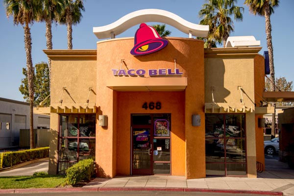 Taco Bell fast food restaurant